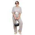 My Swag Women Cotton Pajama Set Cute Cartoon Graphic Printed Night Suit for Women &amp; Girls/Plus Size Nightsuit Set/Korean Night Suit