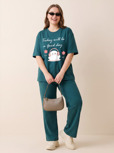 My Swag Women Top Pyjama Set