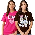 My Swag Womens Combo T-Shirts Printed Cotton