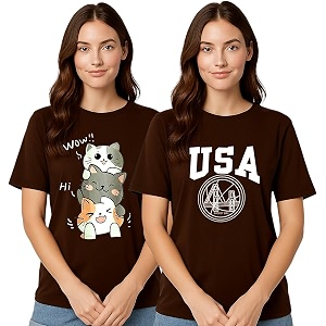 My Swag Womens Graphic T-Shirt Pack of