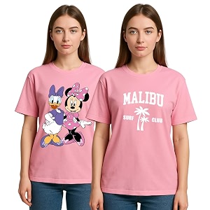 My Swag Womens Half Sleeve Printed T-Shirts