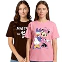 My Swag Womens Half Sleeve Printed T-Shirts