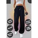 My Swag Womens Sweatpants Lightweight &amp; Warm Loose Fit Jogger, Comfort Bottom Wear, Fleece Bottom Gym &amp; Sleepwear Winter Trendy Trousers with Pockets Pajama Pants for Womens &amp; Girls