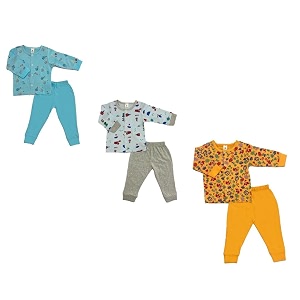 Cotton T-Shirt and Pajama Set New Born