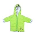 My Baby Town Baby Unisex Full Sleeve Reversable Hooded Jacket/Winter Jackets for Toddler Girls/Boys- Sweater for Girls/Baby Boys (Green, 3-6 Months)
