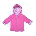 My Baby Town Baby Unisex Full Sleeve Reversable Hooded Jacket/Winter Jackets for Toddler Girls/Boys- Sweater for Girls/Baby Boys (Pink, 18-24 Months)