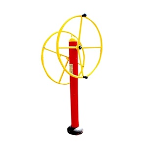 mybeast big shoulder wheel with heavy duty gi pipe construction red and yellow colour