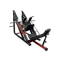 Mybeast Leg Press with Hack Squat Plate Loaded Machine for Home and Commercial Use I Lower Body Workout I Heavy Duty Leg Workout Equipment for Gym and Home