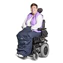 MyBlanket Winter, Compact Wheelchair Cozy with Warm Fleece Lining, Wind & Waterproof, Remain Seated, Leg Protection Rain Cover, for Manual & Electric Wheelchair Users, Powerchair, Mobility Scooter