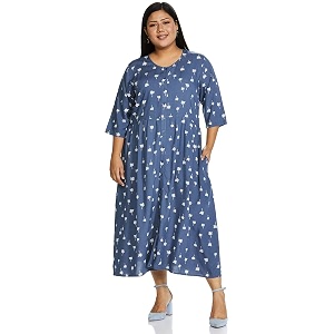 Rayon a-line Dress