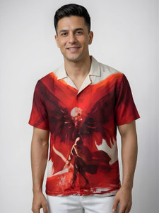 MyDesignation Men Graphic Print Party Multicolor Shirt