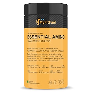 myfitfuel anytime eaa energy essential amino lean hydra 100 gm mango