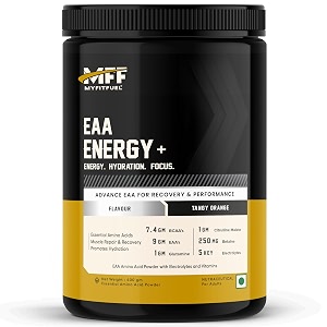 myfitfuel essential amino acid bcaa 400 gm tangy orange