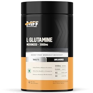 myfitfuel l-glutamine 3000 mg 120 tablets
