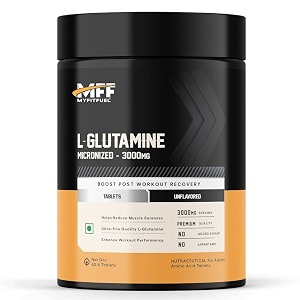 myfitfuel l-glutamine 3000 mg 60 tablets