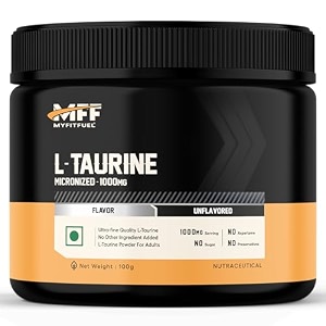 myfitfuel l-taurine 100 gm unflavoured