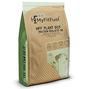myfitfuel plant soy protein isolate 90  pure soy  500gm 14 servings unflavoured