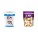 MYFITNESS Original Peanut Butter Crunchy 510Gm | 25G Protein To Boost Energy &amp; Happilo 100% Natural Premium Whole Cashews, 200 G (Pack Of 1)