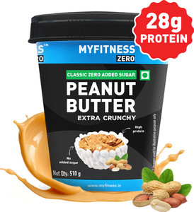myfitness zero peanut butter crunchy 510g 510 g