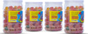 MyFruit Jelly Balls Sugar coated jelly with assorted flavours Bites (4 x 150 g)