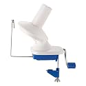 MYFULLY Manual Yarn Ball Winder for Knitting & Crochet Projects (Blue)