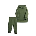 MYGBCPJS Youth 2PCS Jogger Outfits Set Fleece Hooded + Sweatpants Boys Girls Athletic Sweatsuits Pullover Clothes