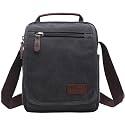 mygreen Small Canvas Crossbody Shoulder Bag Messenger Bag Work Bag