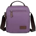 mygreen Small Canvas Crossbody Shoulder Bag Messenger Bag Work Bag