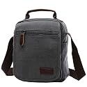 mygreen Small Canvas Crossbody Shoulder Bag Messenger Bag Work Bag