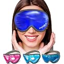 MyHalos Cooling Gel Eye Mask, Cold Ice Pack for Puffy Eyes & Dark Circles