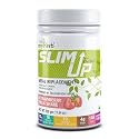 MYHERB Slim Up Meal Replacement Shake With 16 Natural Herbal Blend (Ayurvedic Formula) For Weight Control&amp;Management-13.5g Protein-23 Vitamins For Men&amp;Women (Strawberry Milk Shake, 500 gm)