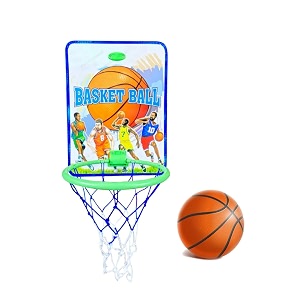 myhoodwink basket ball for kids toys for boys and girls kids basketball set with hanging board ring net ball indoor and outdoor games birthday amp return gift set