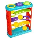myhoodwink Game Hammer Knock Ball Toys for Kids Babies and Toddlers, Pound and See The Balls Roll Down The ramps (Multicolour)