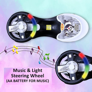 myhoodwink panda swing magic toys for kids girls boys ride on drive tricycle cycle  swing rideons  wagons non battery operated ride on multicolor