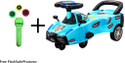Myhoodwink Ride On Ferrari Magic car For Kids Best Gift For Boys And Girls Kids Rideons & Wagons Non Battery Operated Ride On (Blue)