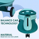 Myhoodwink Rideon Magic Swing Car Ride on Car with LED Light Rideons & Wagons Non Battery Operated Ride On (Multicolor)
