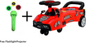 Myhoodwink Baby Magic Swing Kids Toy Push Car Ride on Car with Music and Light Rideons & Wagons Non Battery Operated Ride On (Red)