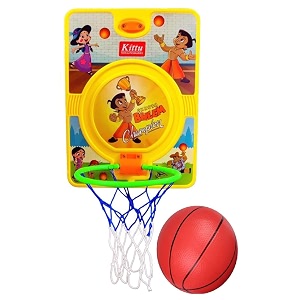 myhoodwink sports activity basketball for kids with wall mount stand basketball set toys with ball multicolor toys kids basket ball for babies outdoor amp indoor games for kids