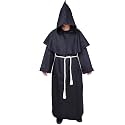 Myir JUN Monk Robe Medieval Friar Hooded Monk Costume