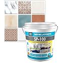 LATICRETE Resin MYK SP-100 Stain Free Epoxy Grout For Floor & Wall (Midnight Black 22) [1 Kg], 1 Bucket