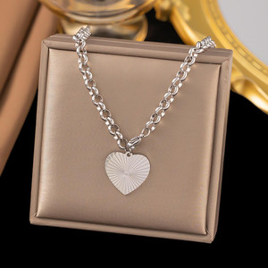 myki goodly stainless steel pendant for women  girls silver stainless steel pendant