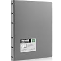 MyLifeUNIT Business Card Book, Name Card Holder Book with 600 Business Cards Capacity, Credit Card Book File Storage (Grey)