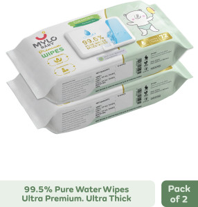 MYLO Baby 99.5 Pure Water Wipes Extra-Thick