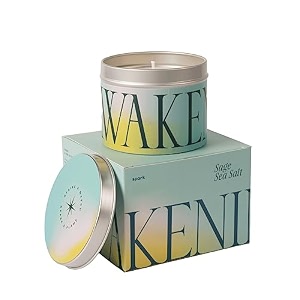 mymuse spark candles sage sea salt scent  soy wax candles  aromatherapy reduces stress and boosts relaxation  single wick