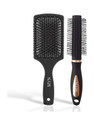 MYN Salon Accessories & Styling tools - Paddle Hair Brush, Round Comb for Men, Women