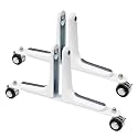 MYOYAY 2PCS Room Divider Stand, Folding Room Divider Feet