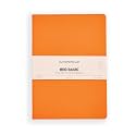 myPAPERCLIP NeoBasic B5 Ruled Notebook | 160 Pages, 80 GSM, 250 GSM Soft Cover, B5 (6.93 x 9.84 in) | Orange