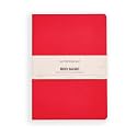 myPAPERCLIP NeoBasic B5 Unruled Notebook | 160 Pages, 80 GSM, 250 GSM Soft Cover, B5 (6.93 x 9.84 in) | Red