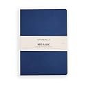 myPAPERCLIP NeoBasic B5 Unruled Notebook | 160 Pages, 80 GSM, 250 GSM Soft Cover, B5 (6.93 x 9.84 in) | Blue