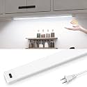 MYPLUS 16 Inch Under Cabinet Lights with Hand Wave,Plug and Play